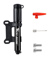 WEST BIKING mini bike pump - mounting bracket detail