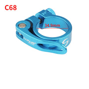 LUNJE seatpost clamp - silver colourway