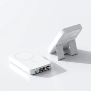 Power bank charging a phone via USB-C