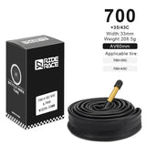 RIDERACE Butyl Inner Tube — 700C
