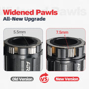 ARC MT009 6-Pawl MTB Hub Set - product photo 3
