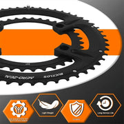 BUCKLOS chainring tooth count options