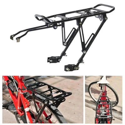 Disc-Brake Compatible Rear Cargo Rack — 25kg