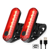 Compact USB Rechargeable Tail Light