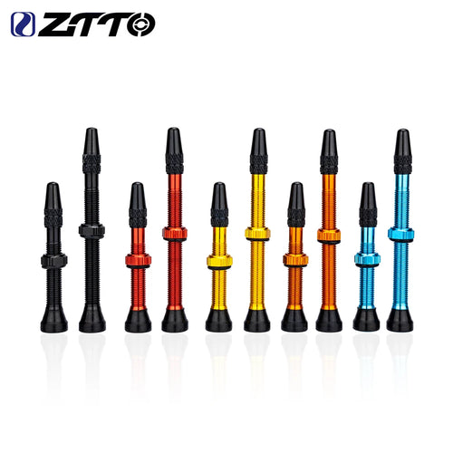 ZTTO tubeless Presta valve stem, colour options