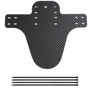 Carbon-Pattern Rear Fender — ultralight rear fender with carbon-fibre pattern finish