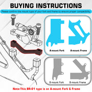 IIIPRO disc brake rotor adapter material detail