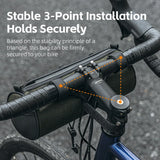 ROCKBROS 2L Handlebar Bag — Multi-Mount