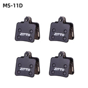 ZTTO Semi-Metallic Disc Brake Pads — pad edge chamfer close-up