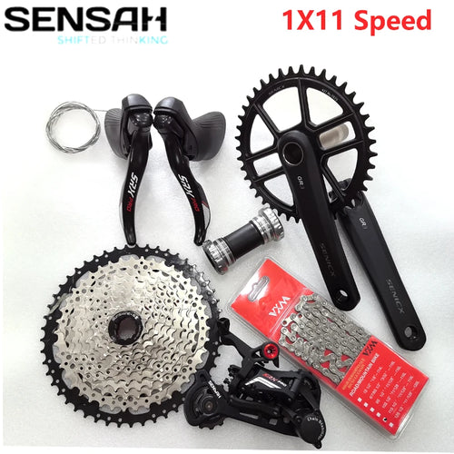 SENSAH SRX PRO 1x11 Gravel Groupset with GR3 Crankset - product photo 1