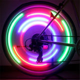 LED Wheel Spoke Lights — 4-Mode Night Riding Safety Lights