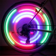 LED Wheel Spoke Lights — CR2032 battery compartment