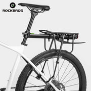 ROCKBROS Detachable Rear Trunk Rack — 25kg-rated rack with quick-release base