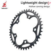 WUZEI crankset installed on bike