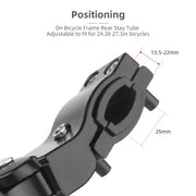 Aluminium Alloy Rear Kickstand — adjustable 260-290mm chainstay-mount kickstand