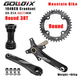 GOLDIX 104BCD Hollow Crankset