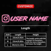 Custom vinyl decal laser finish detail