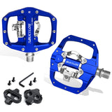 BUCKLOS Dual-Function MTB Pedals — Flat & SPD Clipless