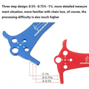 TOOPRE chain wear gauge measurement stages