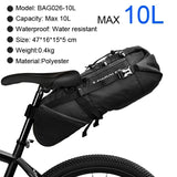 NEWBOLER Waterproof Saddle Bag — 10L/13L