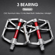 WEST BIKING Ultralight Pedals — side profile showing low weight design