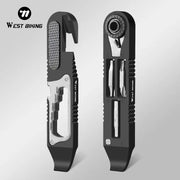 WEST BIKING ratchet wrench and tire lever set
