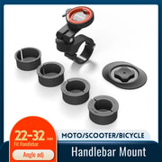 Phone mount box contents