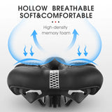 WEST BIKING Gel Cushion MTB Saddle