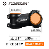 TOSEEK Ultralight Alloy Stem — Adjustable Angle 31.8mm