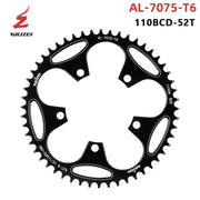 WUZEI crankset with chain fitted
