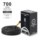 RIDERACE Butyl Inner Tube — 700C