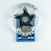 ZRACE Floating Disc Brake Rotor — side profile showing the floating gap