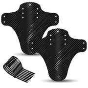 Carbon-Look Ultralight MTB Fender Set — gray finish single fender