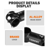 TOSEEK Ultralight Alloy Stem — Adjustable Angle 31.8mm