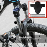 Carbon-Pattern Rear Fender — Ultralight