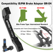 IIIPRO disc brake rotor adapter weight detail