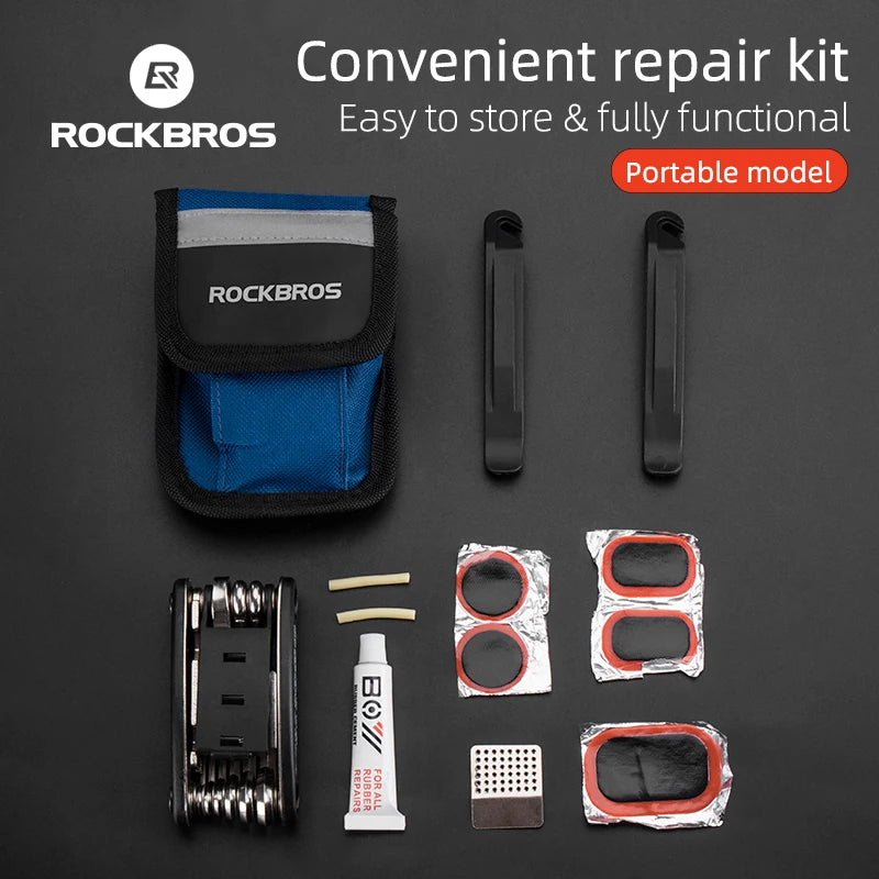 ROCKBROS tyre repair and multi-tool kit