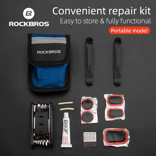 ROCKBROS tyre repair and multi-tool kit