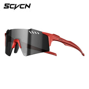 SCVCN sunglasses worn front view