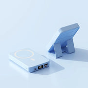 Power bank size shown in a hand