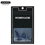 Titanium-plated handlebar stem bolts packaging