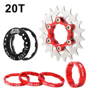 MUQZI cassette cog on bike wheel