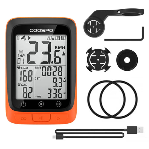 Coospo BC107 GPS bike computer, main product photo