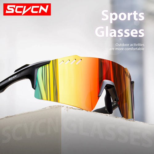 SCVCN photochromic cycling sunglasses - main product photo