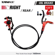 TANKE Hydraulic Disc Brake Set — full front and rear set laid out