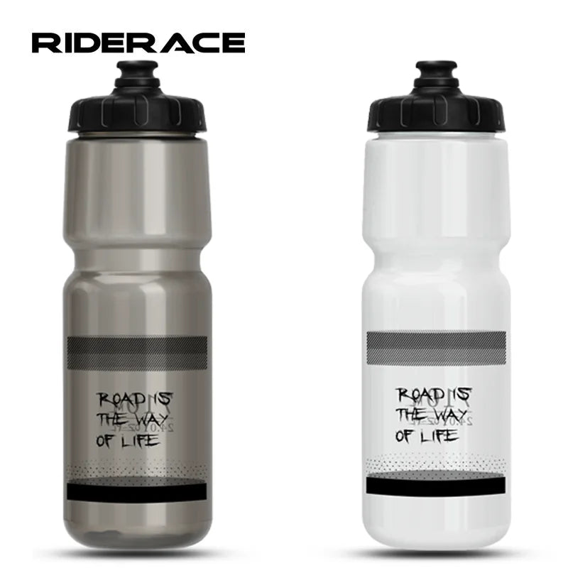 RIDERACE 750ml squeeze bottle in white
