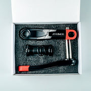 ZRACE BLADE Direct Mount Crankset — 3D CNC machined chainring teeth