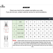 Bib shorts gripper hem detail