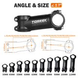 TOSEEK Ultralight Alloy Stem — Adjustable Angle 31.8mm