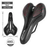 WEST BIKING PU Leather Gel Saddle